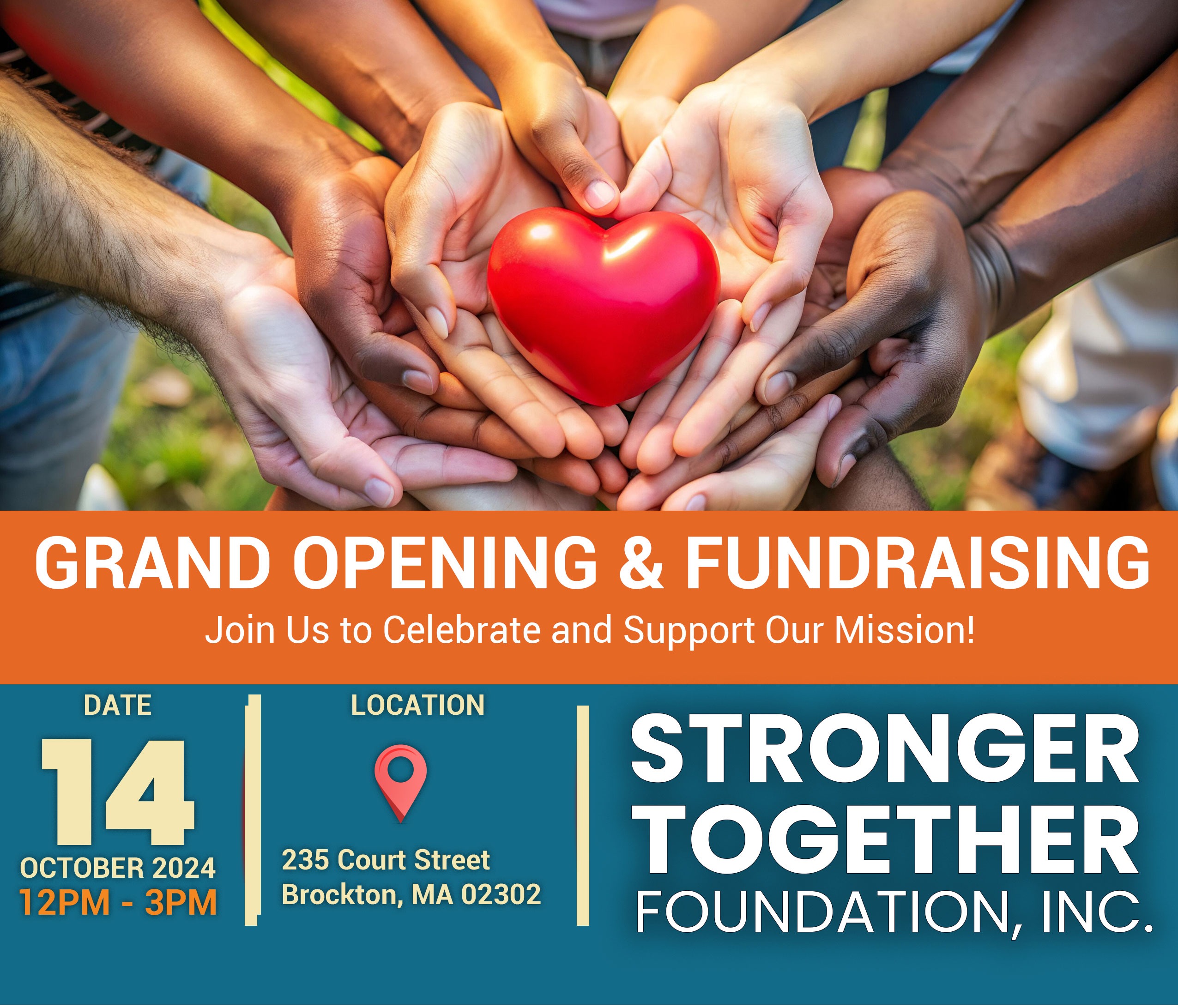Join Us for the Grand Opening of Stronger Together Foundation!
